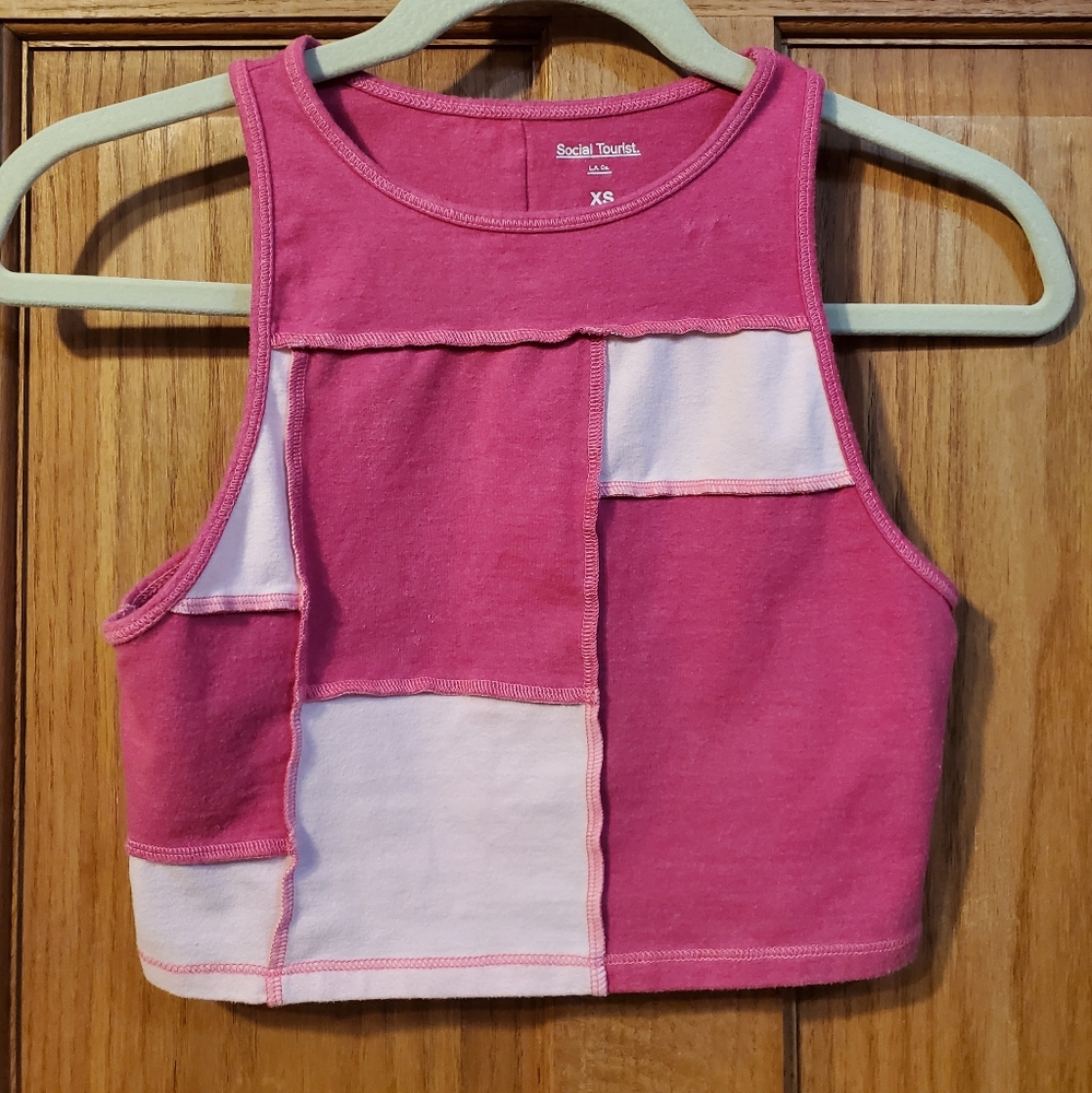 💥💥3/$15💥 Social Tourist LA Co Women's Crop Top Sleeveless Size XS
